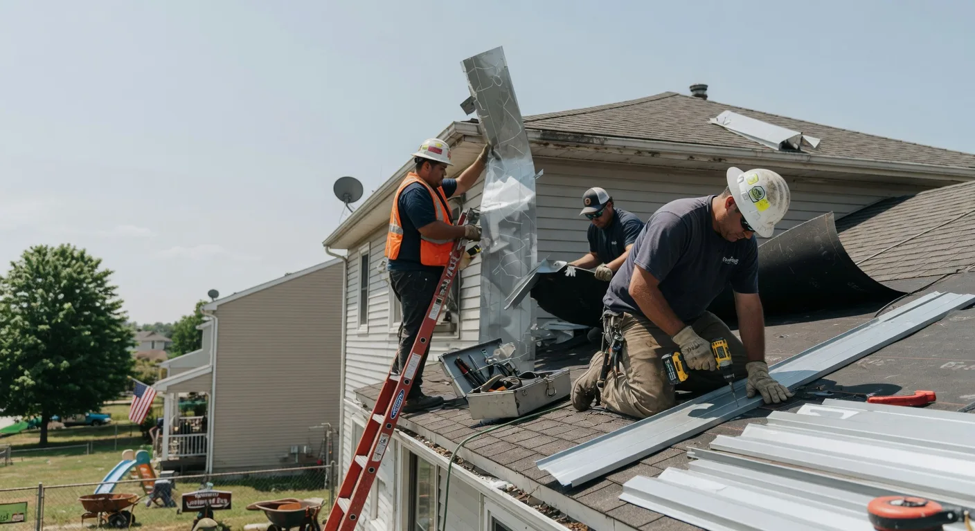 Storm Damage Metal Roof Repair in Otter Creek, FL